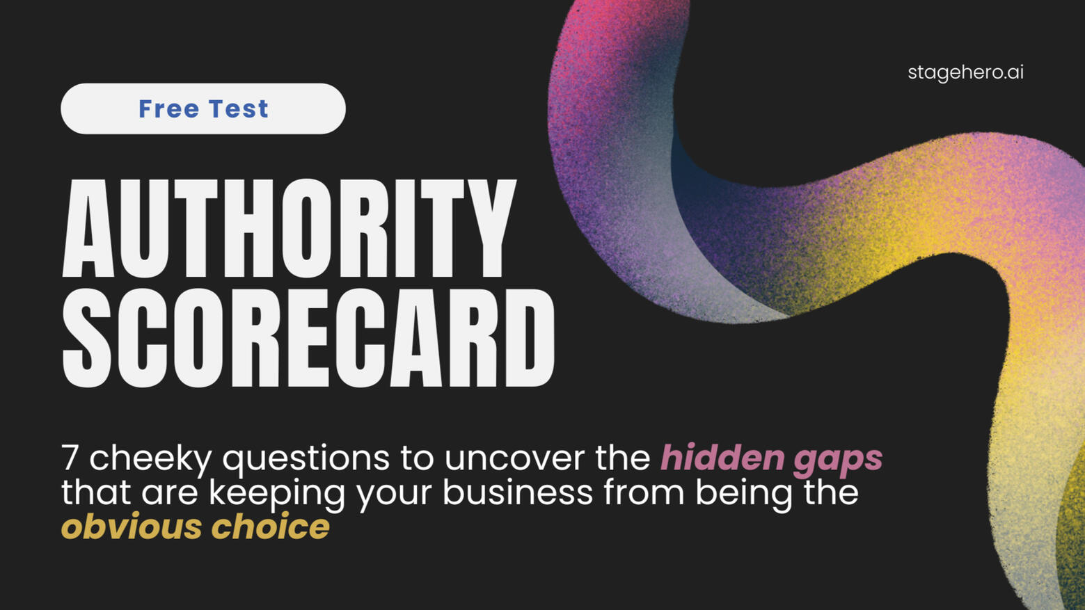 Authority Scorecard
